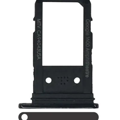Sim Card Tray For Google Pixel 3a XL (Genuine OEM) (Just Black)