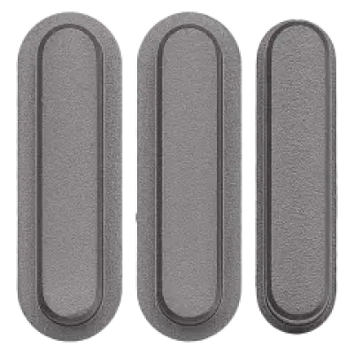 Комплект бічних кнопок для iPad 7 / 8 / 9 (Space Gray)