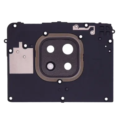 Mid-Frame Housing (Top Carrier) For Motorola Moto G Power (XT2117 / 2021) (Genuine OEM) (Flash Gray)
