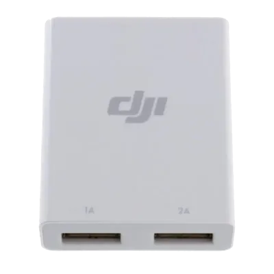 Двопортовий адаптер DJI (2x USB-A) для мережі (Bulk Packaging)