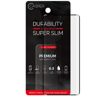 Casper Edge-Glued Tempered Glass для Samsung Galaxy S21 Ultra (Case Friendly) (Retail Packaging)