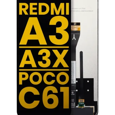 Дисплейний модуль (LCD) без рамки для Xiaomi Redmi A3 / A3x / Poco C61 (Refurbished) (усі кольори)