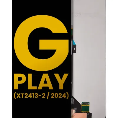 LCD Assembly Without Frame For Motorola Moto G Play (XT2413 / 2024) (Refurbished) (All Colors)
