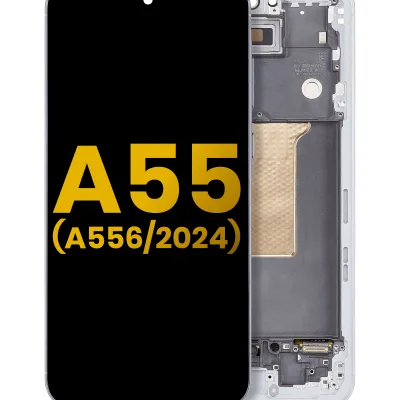 Дисплейний модуль (OLED) для Samsung Galaxy A55 (A556 / 2024) (Refurbished) (Iceblue)