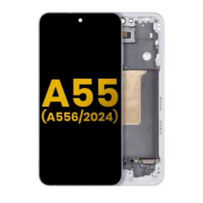 Дисплейний модуль (OLED) для Samsung Galaxy A55 (A556 / 2024) (Refurbished) (Iceblue)