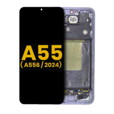 Дисплейний модуль (OLED) для Samsung Galaxy A55 (A556 / 2024) (Refurbished) (Lilac)