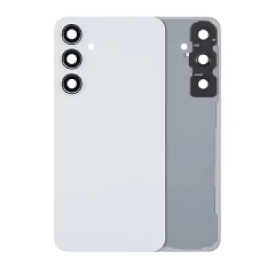 Задня кришка зі склом камери для Samsung Galaxy A55 5G (A556 / 2024) (No Logo) (Aftermarket Plus) (Iceblue)