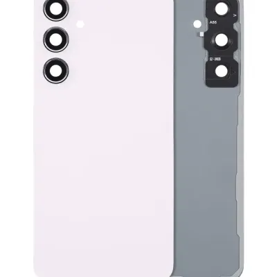 Задня кришка зі склом камери для Samsung Galaxy A55 5G (A556 / 2024) (No Logo) (Aftermarket Plus) (Lilac)