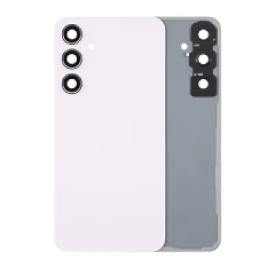 Задня кришка зі склом камери для Samsung Galaxy A55 5G (A556 / 2024) (No Logo) (Aftermarket Plus) (Lilac)