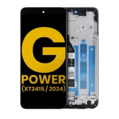 Дисплейний модуль (LCD) з рамкою для Motorola Moto G Power 5G (XT2415 / 2024) (Refurbished) (Всі кольори)