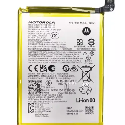 Replacement Battery For Motorola Moto G 5G (XT2417 / 2024) / G Play (XT2413 / 2024) / G34 (XT2363/ 2023) / G24 (XT2423 / 2024) / G04 (XT2421 / 2024) / G45 5G (XT2369 / 2024) (QF50) (Genuine OEM)