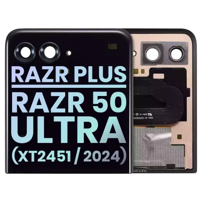 Outer OLED Assembly For Motorola Razr Plus / Razr 50 Ultra (XT2451 / 2024) / Razr Plus 2025 (XT2557 / 2025) (Genuine OEM) (All Colors)