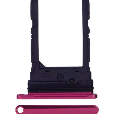 Лоток SIM для Motorola Razr Plus / Razr 50 Ultra (XT2451 / 2024) / Razr Plus 2025 (XT2557 / 2025) (Genuine OEM) (Hot Pink)