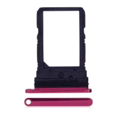 Лоток SIM для Motorola Razr Plus / Razr 50 Ultra (XT2451 / 2024) / Razr Plus 2025 (XT2557 / 2025) (Genuine OEM) (Hot Pink)