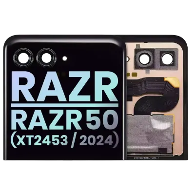 Зовнішній дисплейний модуль (OLED) для Motorola Razr / Razr 50 (XT2453 / 2024) (Genuine OEM) (All Colors)