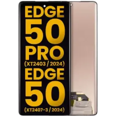 Дисплейний модуль (OLED) без рамки для Motorola Moto Edge 50 Pro (XT2403 / 2024) / Moto Edge 50 (XT2407-3 / 2024) (Refurbished) (All Colors)