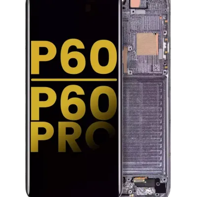 OLED Assembly With Frame For Huawei P60 / P60 Pro (Refurbished) (Black / Green)