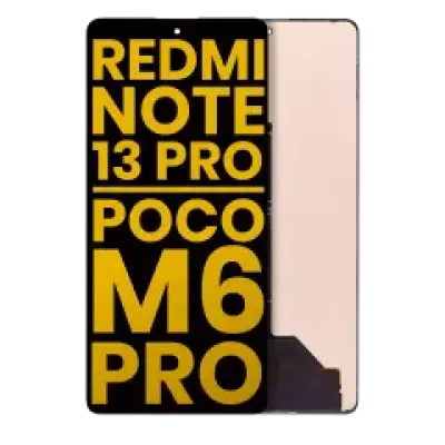 Дисплейний модуль (OLED) без рамки для Xiaomi Redmi Note 13 Pro 4G / Poco M6 Pro 4G / Xiaomi Redmi Note 14S (Refurbished) (усі кольори)