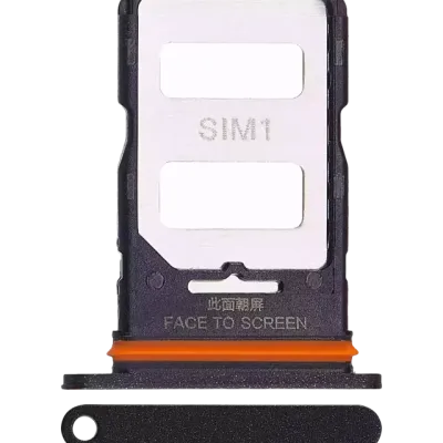 Sim Card Tray For Xiaomi Redmi Note 13 Pro Plus 5G (Black)