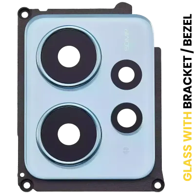 Back Camera Lens With Bracket / Bezel For Xiaomi Redmi Note 12 4G (Ice Blue)