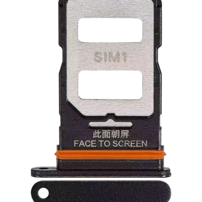 Лоток SIM для Xiaomi Redmi Note 12 Pro Speed / Poco X5 Pro 5G (чорний)