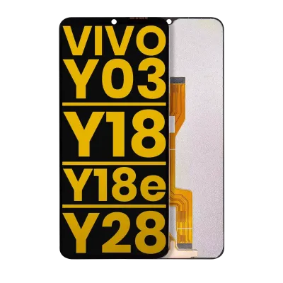 Дисплейний модуль (LCD) без рамки для Vivo Y03 / Y18 / Y18e / Y28 5G (Refurbished) (усі кольори)