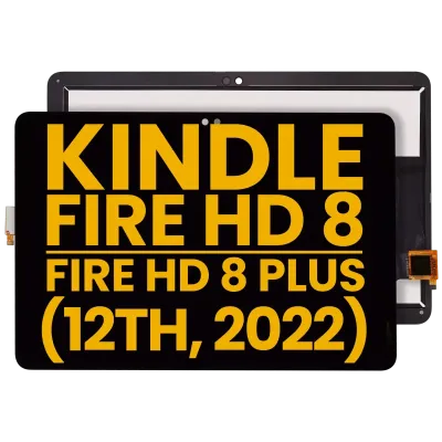Дисплейний модуль (LCD) без рамки для Amazon Kindle Fire HD 8 (12th Gen, 2022) / HD 8 Plus (12th Gen, 2022) (Refurbished) (усі кольори)