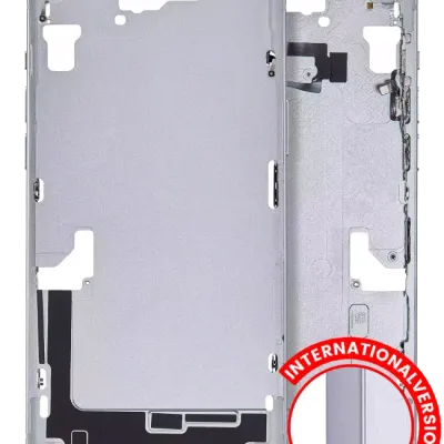 Mid-Frame Housing W/ Small Parts For iPhone 15 Plus (EU / Global Version) (Aftermarket Plus) (Blue)