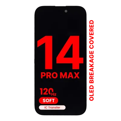 Дисплейний модуль (OLED) для iPhone 14 Pro Max (Aftermarket Pro: XO7 Soft) (120HZ)