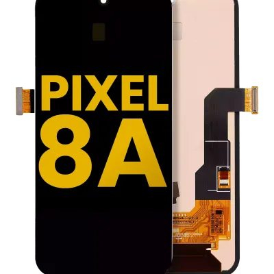 Дисплейний модуль (OLED) без рамки (без датчика відбитків) для Google Pixel 8A (Refurbished) (всі кольори)