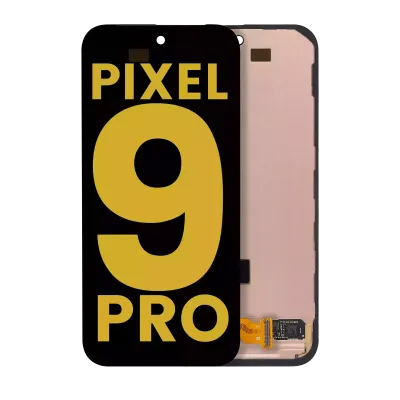 Дисплейний модуль (OLED) з рамкою (з датчиком відбитків) для Google Pixel 9 Pro (Refurbished) (всі кольори)