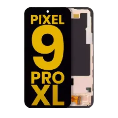 Дисплейний модуль (OLED) з рамкою (з датчиком відбитків) для Google Pixel 9 Pro XL (Refurbished) (всі кольори)