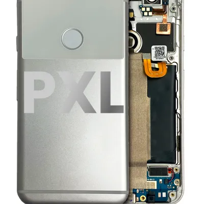 Back Housing For Google Pixel (Used OEM Pull: Grade A) (White)