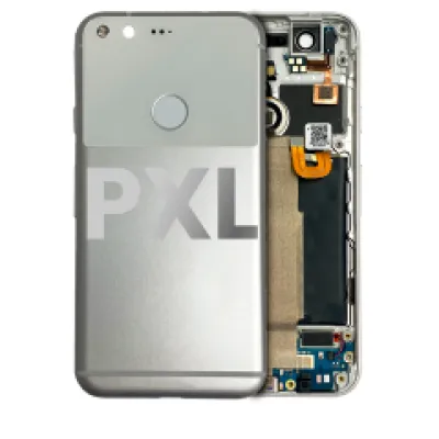 Корпус задньої частини для Google Pixel (Used OEM Pull: Grade A) (білий)