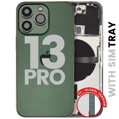 Задня кришка з малими деталями для iPhone 13 Pro (EU / Global Version) (Used OEM Pull: Grade A) (Alpine Green)