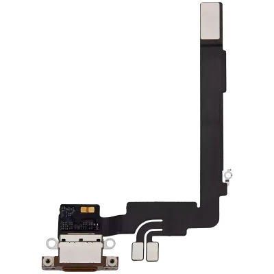 Charging Port Flex Cable For iPhone 16 Pro Max (Premium) (Desert Titanium)