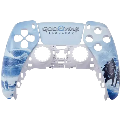 Controller Cover For PlayStation 5 (God of War) (Blue) (2 Piece Set)