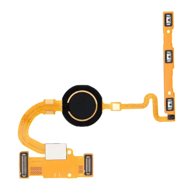 Fingerprint Reader With Flex Cable For Google Pixel 5 (Genuine OEM) (Just Black)