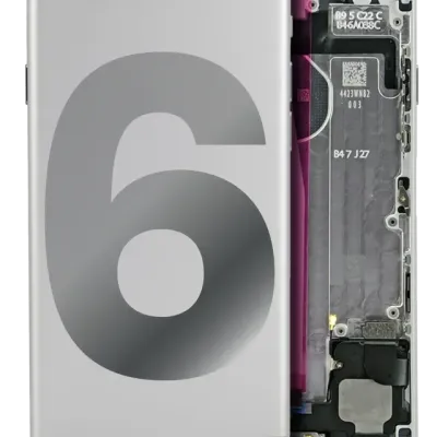 Заднє скло для iPhone 6 (Used OEM Pull: Grade A) (сріблястий)