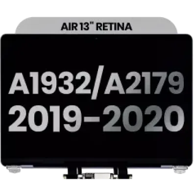 Дисплейний модуль LCD для MacBook Air 13" A1932 (2019) / A2179 (2020) (Used OEM Pull: Grade C) (сріблястий)