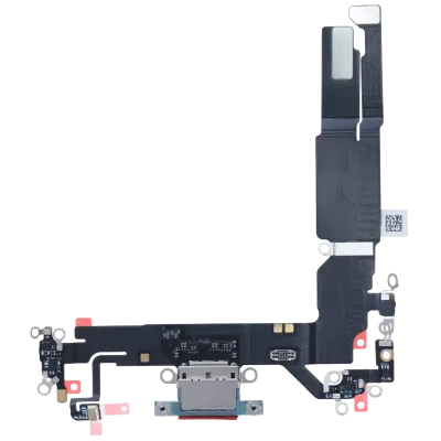Charging Port Flex Cable For iPhone 16 (EU / UK / CA) (Genuine OEM) (Teal)