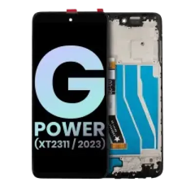 Дисплейний модуль з рамкою для Moto G Power 5G (XT2311 / 2023) (Genuine OEM) (Усі кольори)