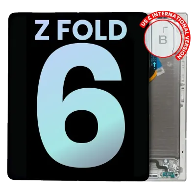 Внутрішній дисплейний модуль (OLED) з рамкою для Samsung Galaxy Z Fold 6 5G (US & International) (Service Pack) (Pink)
