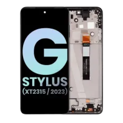 Дисплейний модуль для Motorola Moto G Stylus 5G (XT2315 / 2023) (Genuine OEM) (Cosmic Black)