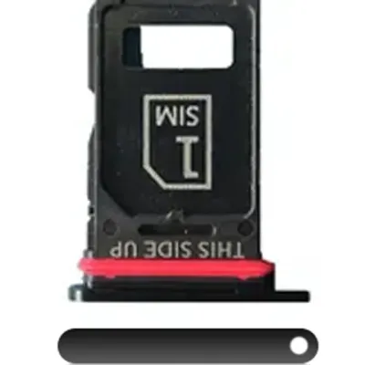 Лоток SIM для Motorola Thinkphone (XT2309 / 2023) (Genuine OEM) (Carbon Black)