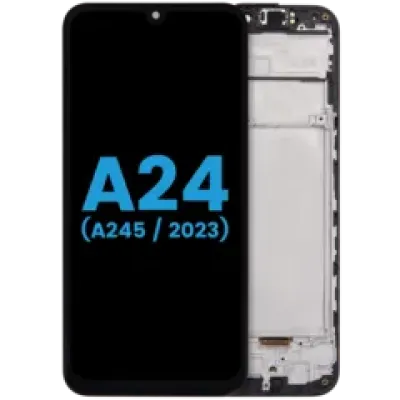 Дисплейний модуль (LCD) з рамкою для Samsung Galaxy A24 4G (A245 / 2023) (Aftermarket: incell) (усі кольори)