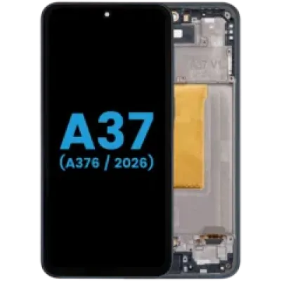 Дисплейний модуль (LCD) з рамкою для Samsung Galaxy A37 5G (A376 / 2026) (6.58") (Aftermarket: incell) (Charkoal)