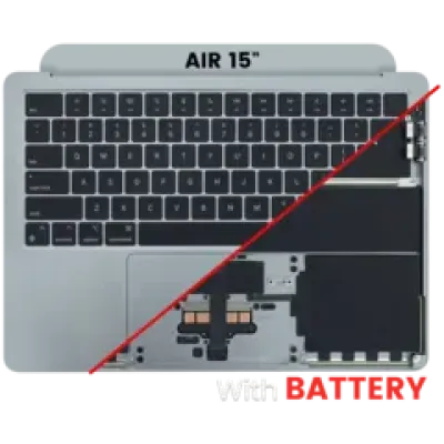 Топкейс з акумулятором і клавіатурою (ANSI US) для MacBook Air 13" A2681 (Used OEM Pull: Grade A) (Space Gray)