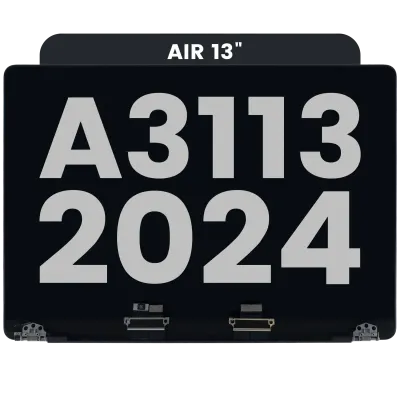 Дисплейний модуль LCD для MacBook Air 13" (A3113 / 2024) (Used OEM Pull: Grade B) (Space Black)