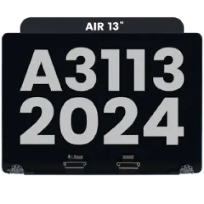 Дисплейний модуль LCD для MacBook Air 13" (A3113 / 2024) (Used OEM Pull: Grade B) (Space Black)